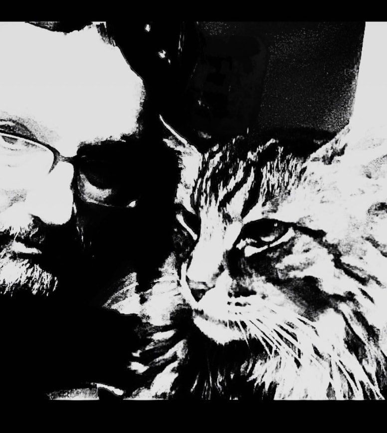 King Tiger — black and white portrait